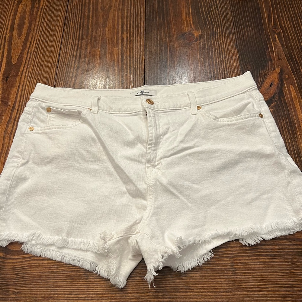 7 for All Mankind Cut Off Shorts